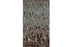 China Luxury Sequin Embroidered Lace Fabric For Ladies Textile Suit supplier