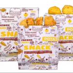Custom Biodegradable Burger Box Folders for Fast Food Takeaway Packaging Free Sample
