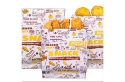 China Custom Biodegradable Burger Box Folders for Fast Food Takeaway Packaging Free Sample supplier