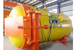 China Automatic Hot Presser Vulcanizing Autoclave With PLC System And Single Drum Structure supplier