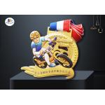 Round Banlance Bike 65MM Stock Medals With Ribbon for sale