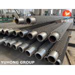 ASTM A335 P11 P22 P9 P91 Alloy Steel Studded Fin Tube For Heat Exchangers for sale