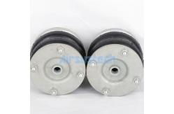 China Dunlop Pneuride 6x2 Assembly Double Convoluted Air Bellow With Steel Ends supplier