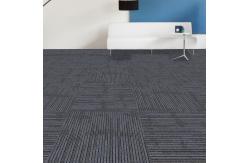 China Anti Static Nylon Carpet Tiles 50x50cm High Low Loop Polypropylene Carpet Tiles supplier