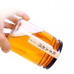 Safe Transparent Glass Honey Jar Corrosion Resistant For Wedding Favors for sale