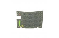 China Customize POS Silicone Rubber Membrane Keypad Epoxy Dripping supplier