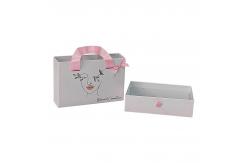 China Fur Silk Scarf Underwear Socks Panties Packaging Slide Drawer Package with Handle supplier