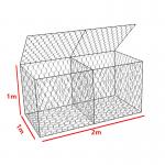 Hexagonal Stainless Wire 2.2mm Filling Gabion Baskets Fence for sale