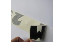 China Irregular Die Cut Tamper Seal Stickers With Transfer Film Vinyl Security Seal Stickers supplier
