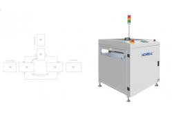 China SMT PCB Turn Conveyor Automatic 90 Degrees With LED Touch Screen supplier