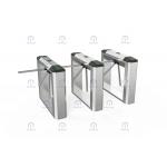 100W Swing Barrier Turnstile With Card Reading Method ID / IC / Face Recognition Etc Humidity≤95% 30 People / Min for sale