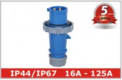China Impact Resistance 230V Industrial Plugs 32 Amp 3 Phase Socket One phase supplier