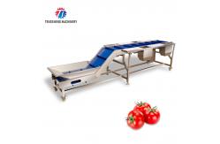 China Multi - Functional Artificial Operation Table Lift Conveyor Stainless Steel Material supplier