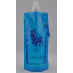 16 Oz Water Bottle Bag Stand Up Pouch With Spout in PET / Nylon / LDPE for sale