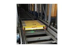 China Radio Shuttle Pallet Racking System Floor Mounted Flame Retardant supplier
