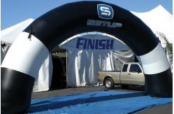 China inflatatable arch portable and affordable advertising inflatable arch with light supplier
