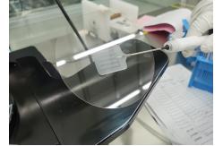 China 650um 100mm Monocrystal Sapphire Substrate Wafer Single Side Polished supplier