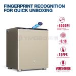 Fingerprint Auto Open Smart Safe Box Customized Night Table Safe