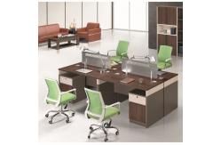 China Full High Office Furniture Partitions / L & T Shaped Office Workstation Table supplier