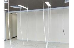 China Ceiling Track Divide Space Acoustic Movable Wall Panel Width 800-1200 mm supplier