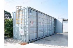China Iso Standard 20Ft Heated Bitumen Storage Tank Container With Electric Heating System supplier
