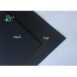 Customized 80gsm - 450gsm Book Binding Board , One Size Coated Black Paper Board For Hang Tag for sale