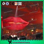 Cartoon Advertising Inflatables Balloon , Giant Mouth Red Lip Customized Character for sale