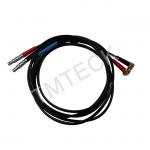 High Precision Ultrasonic Transducer Cables Lemo00 To 90 Degree Microdot for sale