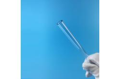 China Clear Round Cerium Doped Quartz Single Hole Laser Flow Tube supplier