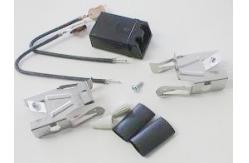 China Plastic Ground Insulated Terminal Block For Cooktop With Heat Shrink Tubing supplier