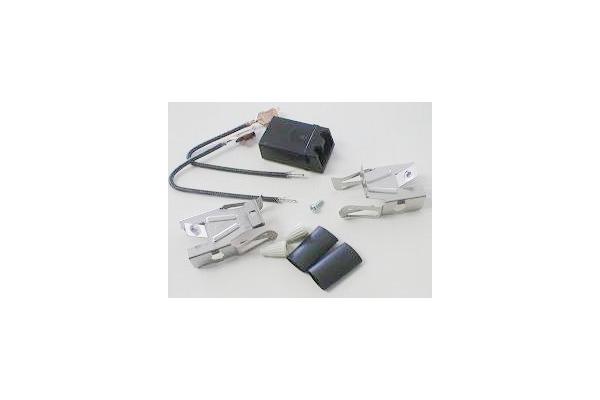 Plastic Ground Insulated Terminal Block For Cooktop With Heat Shrink Tubing