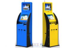 China Indoor Dual Display Self Service Payment Kiosk Interactive With POS Terminal supplier