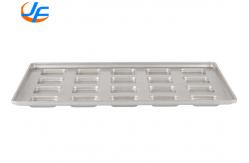 China RK Bakeware China Nonstick Aluminized Steel Square Ciabatta Roll Pan Baking Tray supplier