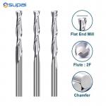 Varies Cutting Direction Carbide End Mill 38 - 200mm Overall Length for sale