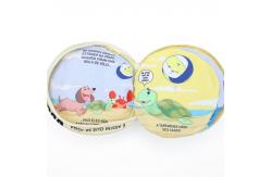 China ODM Not Torn Plush Ball Book With Zipper Closure supplier