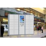 Smart CRS Electronic Public Rental Lockers Rental With Different Payment Devices Languages UI for Airport for sale