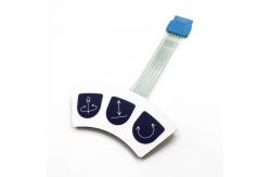 China Robust Construction Acrylic Sheet PET Membrane Switch For Different Operating Temperatures supplier
