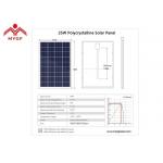 Polycrystalline Silicon Solar Cells , Polycrystalline Solar Module Easy Installation for sale