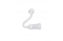 China SGS FDA Transparent Inhale Borosilicate Glass Hookah Pipe supplier