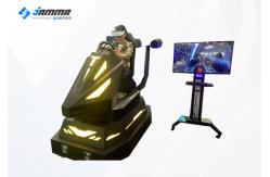 China Single Seat Sport Car Driving Simulator Multiplayer 9D VR Game Machine supplier