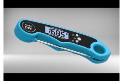 China Candy Commercial Waterproof Meat Thermometer With Alarm Oven Smoker Oil Fried supplier
