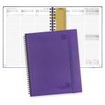 FSC Certified Purple Custom Academic Planner Eco Friendly Paper for sale