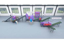 China Scrap Metal Shredder for Sale Industrial Scrap Metal Double Shaft Shredding Machine supplier