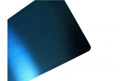 China 0.8mm Thickness Engraved Metal NFC Card For Business Plated Craft supplier