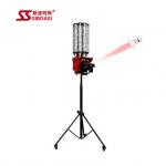 China 100 Balls Capacity Badminton Machine , 28KG Badminton Shuttlecock Machine for sale