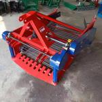 Farm Mini Potato Harvester Machine Uprooted 0.9m Collection Box Red for sale