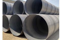 China 2540mm SSAW Steel Pipe with Plain Ends Non Secondary 25.4mm Wall supplier