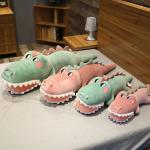 Plush Toy Stuffed Animals For Toddlers Super Soft Fabric Big Mouth Crocodile for sale