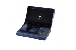 China Rigid Cardboard Packing Boxes Clamshell Luxury For Coffee Tea supplier