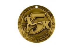 China 3 Inches Custom 5k Race Medals Running Challenge Finisher Stock Awards supplier